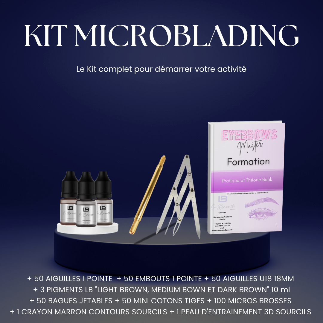 KIT Microblading maquillage permanent des sourcils