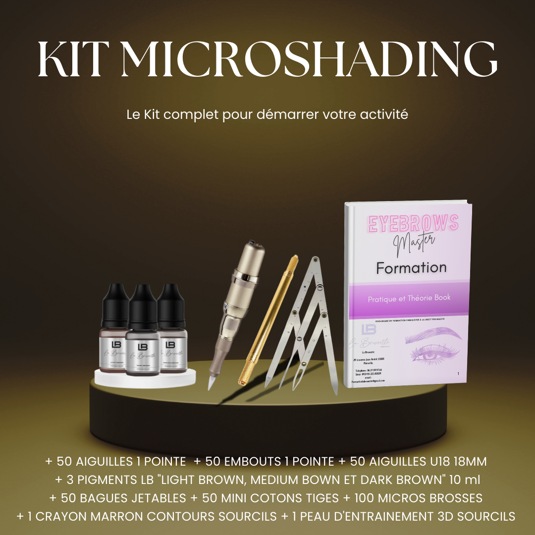 KIT Microshading maquillage permanent des sourcils