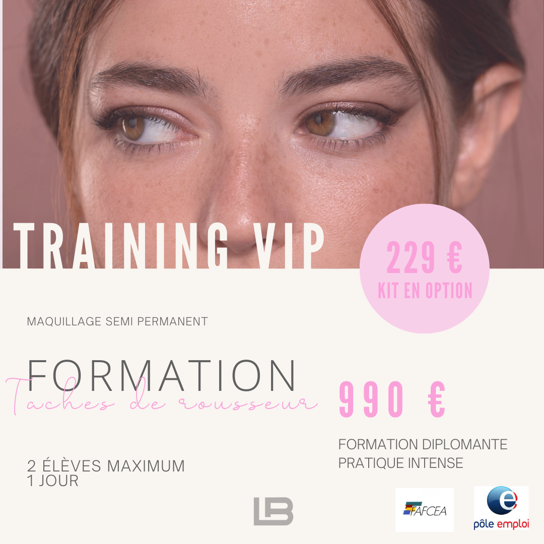 FORMATION TACHES DE ROUSSEUR